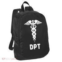 Doctor Of Physical Therapy DPT Caduceus Symbol Gifts Port Authority Crush Ripstop Backpack thumb 0