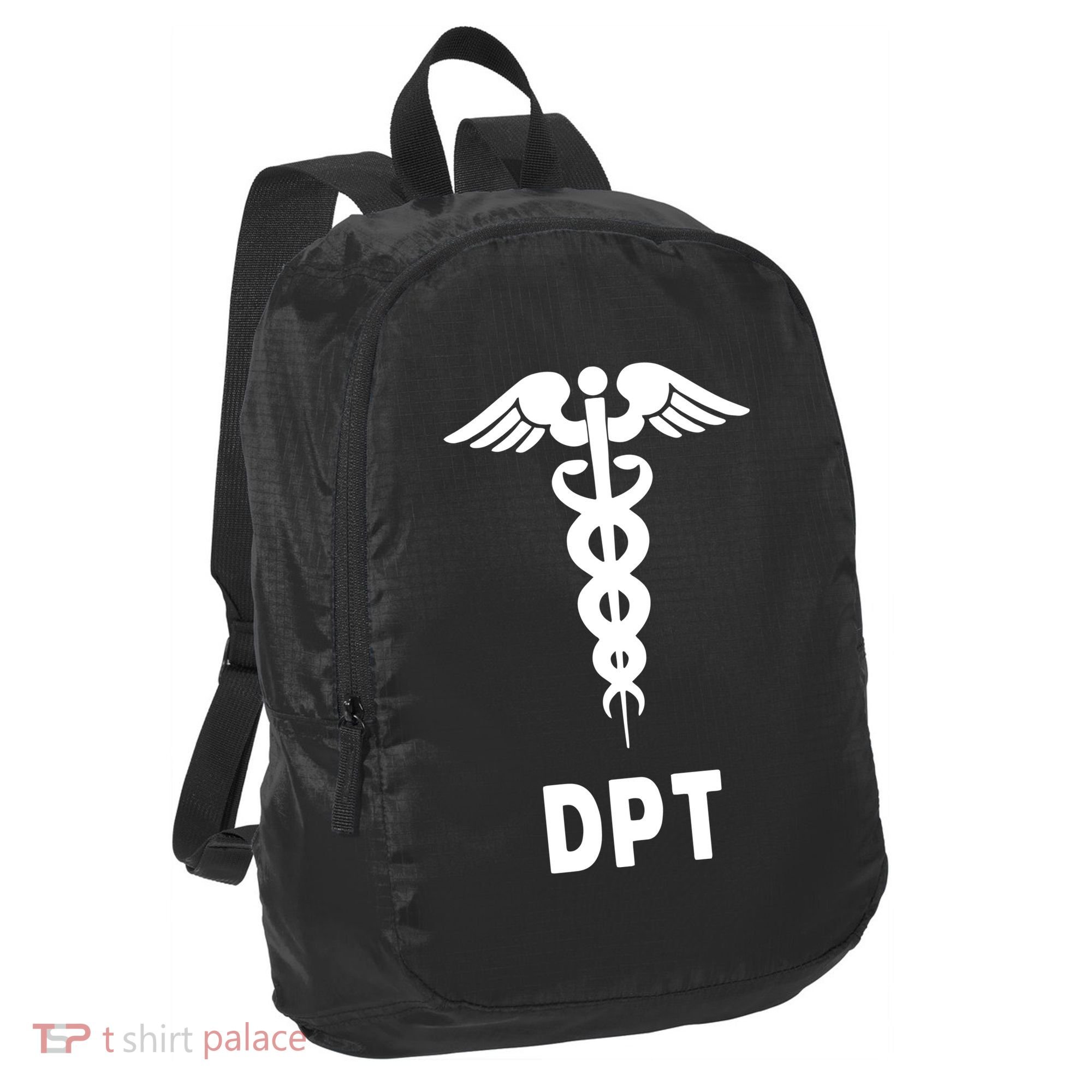 Doctor Of Physical Therapy DPT Caduceus Symbol Gifts Port Authority Crush Ripstop Backpack