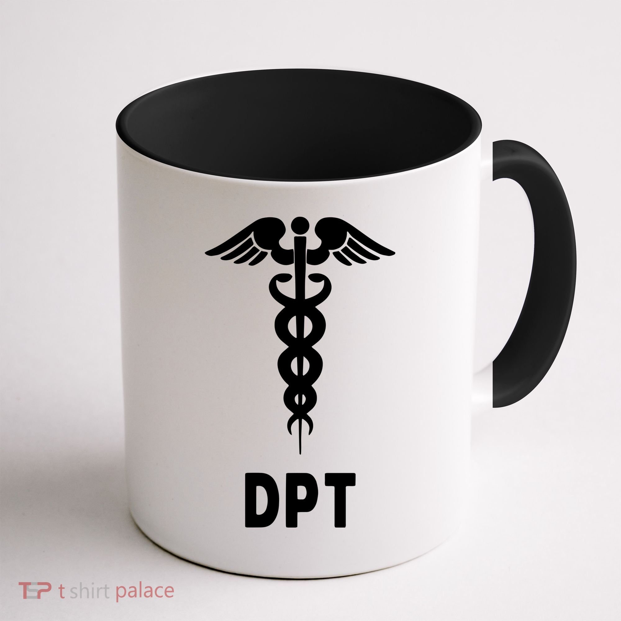 Doctor Of Physical Therapy DPT Caduceus Symbol Gifts Coffee Mug
