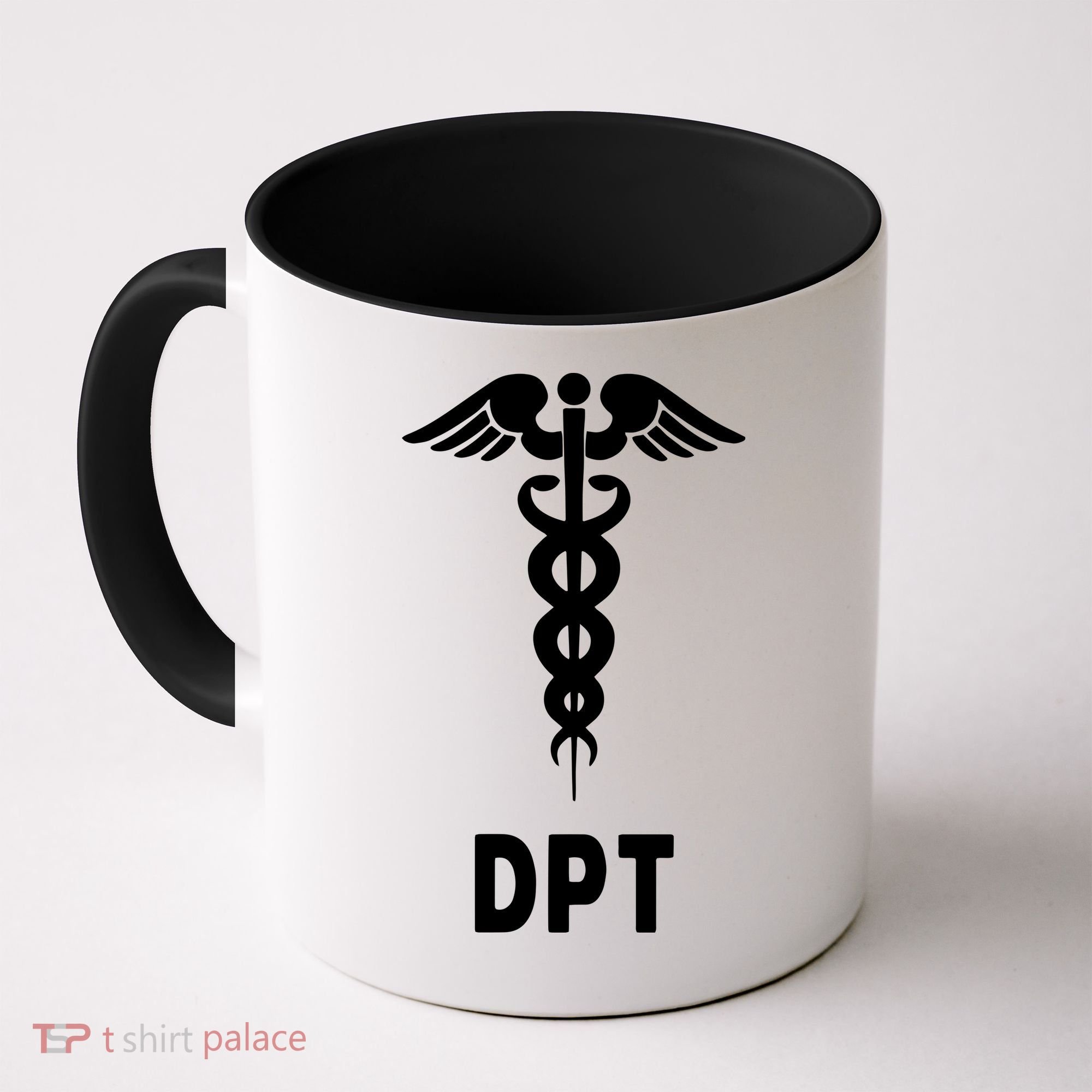 Doctor Of Physical Therapy DPT Caduceus Symbol Gifts Coffee Mug