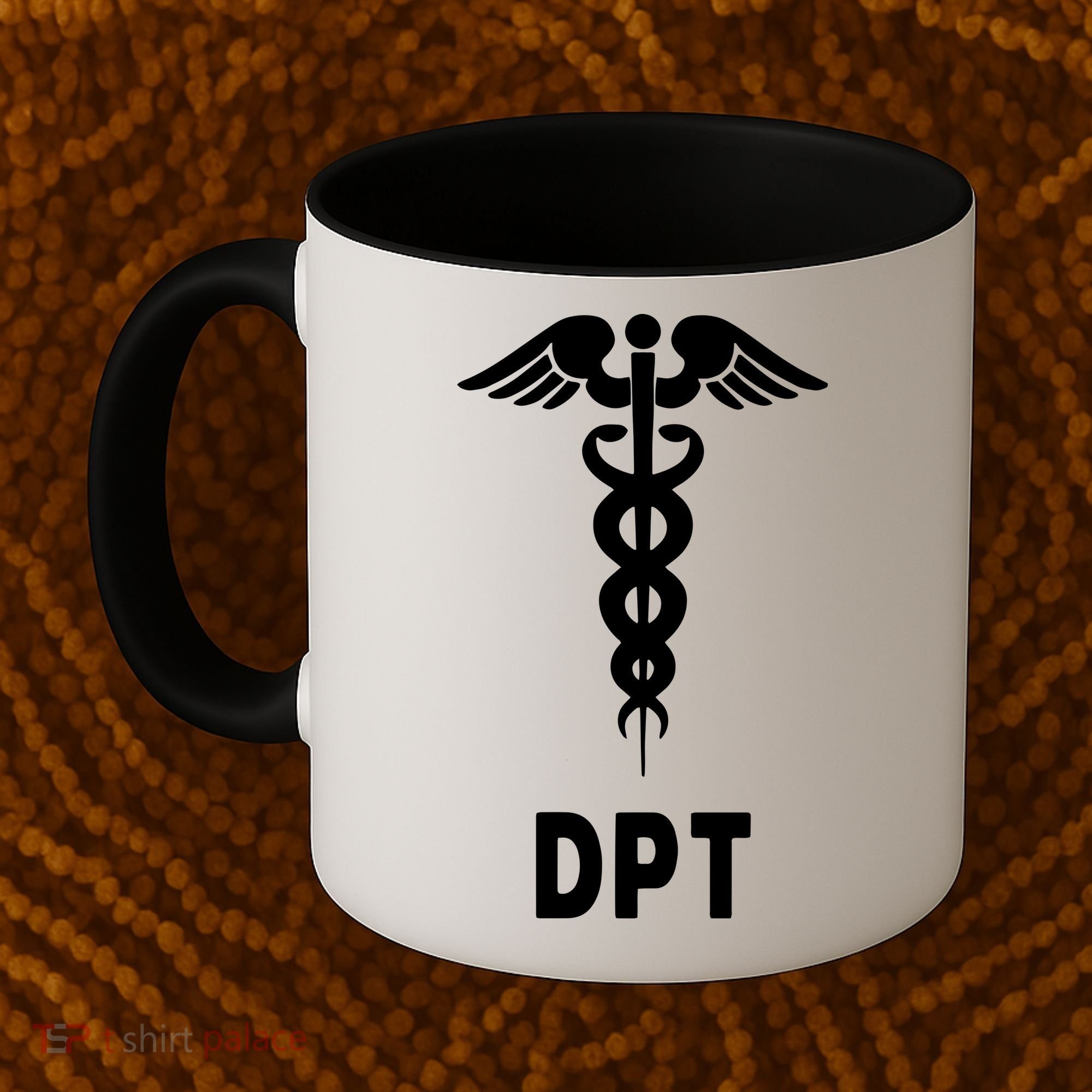 Doctor Of Physical Therapy DPT Caduceus Symbol Gifts Coffee Mug