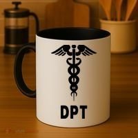 Doctor Of Physical Therapy DPT Caduceus Symbol Gifts Coffee Mug thumb 4
