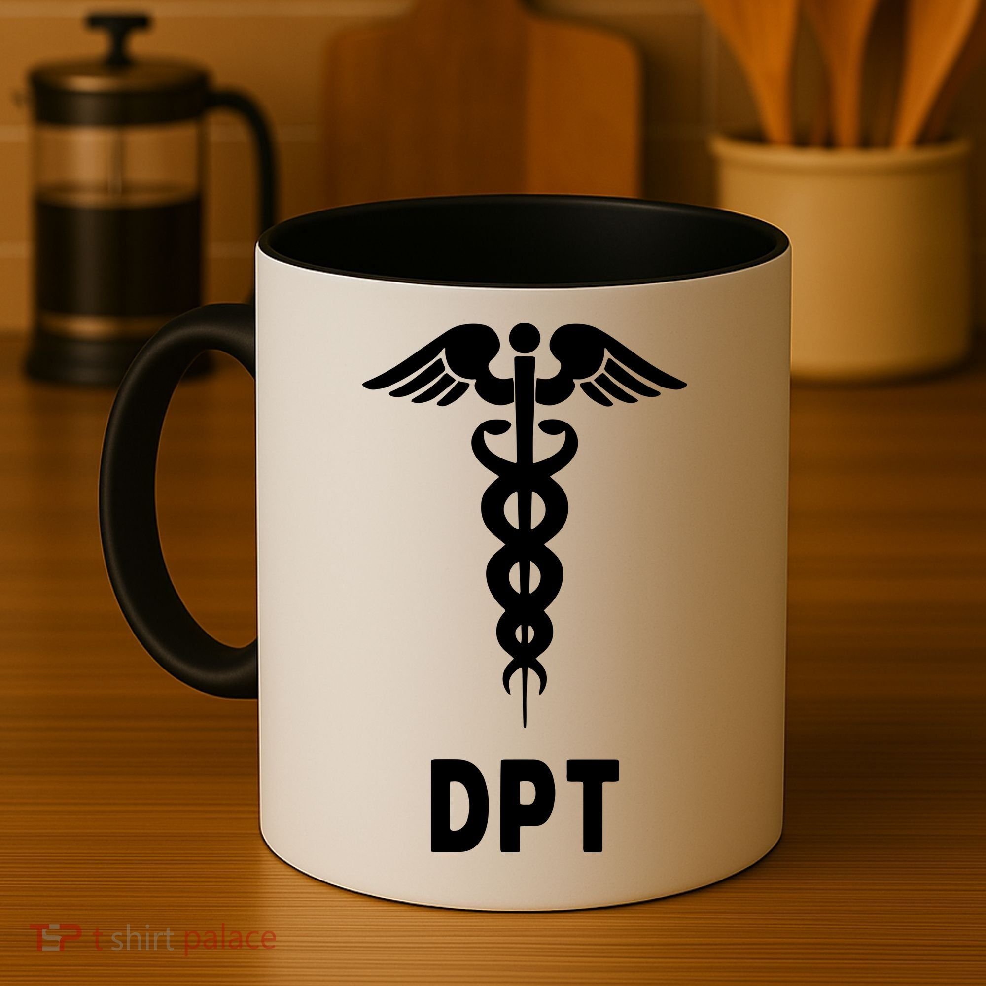 Doctor Of Physical Therapy DPT Caduceus Symbol Gifts Coffee Mug