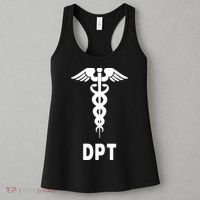 Doctor Of Physical Therapy DPT Caduceus Symbol Gifts Women's Tank Top thumb 3
