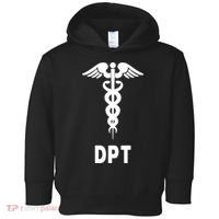 Doctor Of Physical Therapy DPT Caduceus Symbol Gifts Toddler Hoodie thumb 0