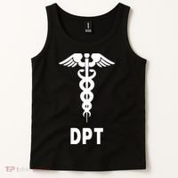 Doctor Of Physical Therapy DPT Caduceus Symbol Gifts Tank Top thumb 2