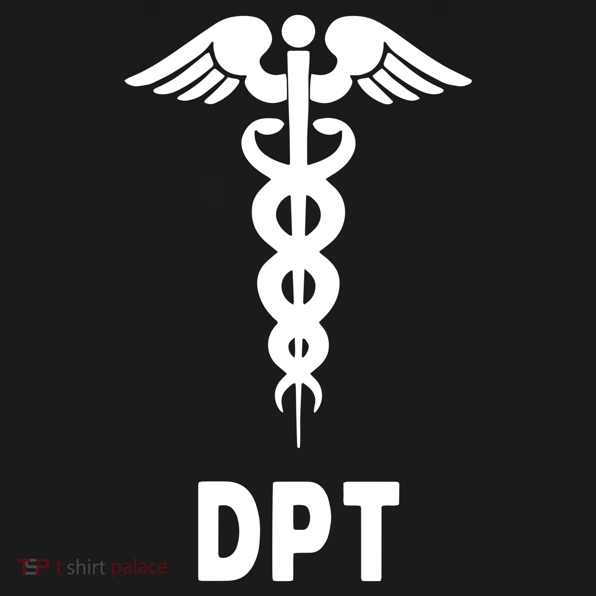 Doctor Of Physical Therapy DPT Caduceus Symbol Gifts Women's T-Shirt