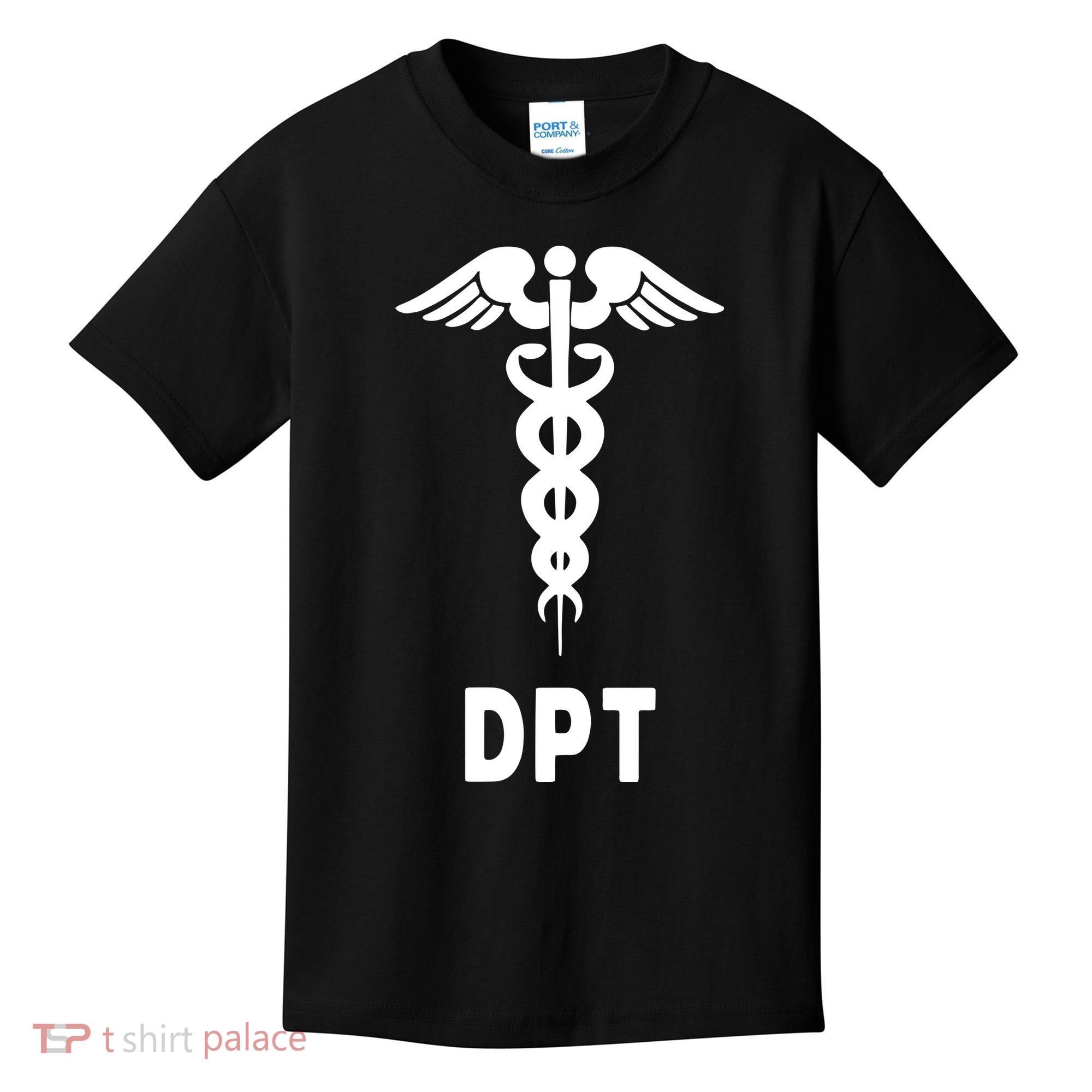 Doctor Of Physical Therapy DPT Caduceus Symbol Gifts Kids T-Shirt