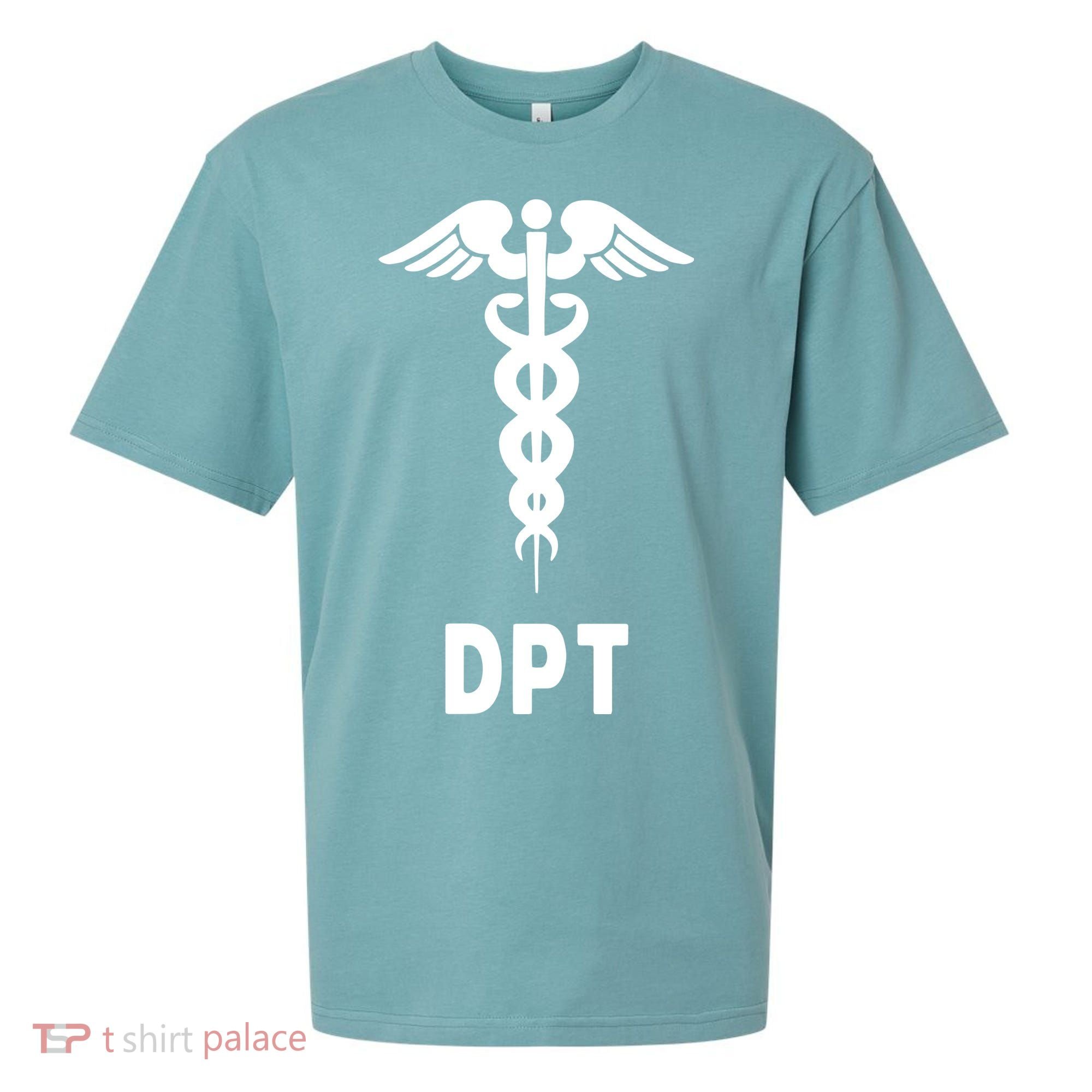 Doctor Of Physical Therapy DPT Caduceus Symbol Gifts Sueded Cloud Jersey T-Shirt