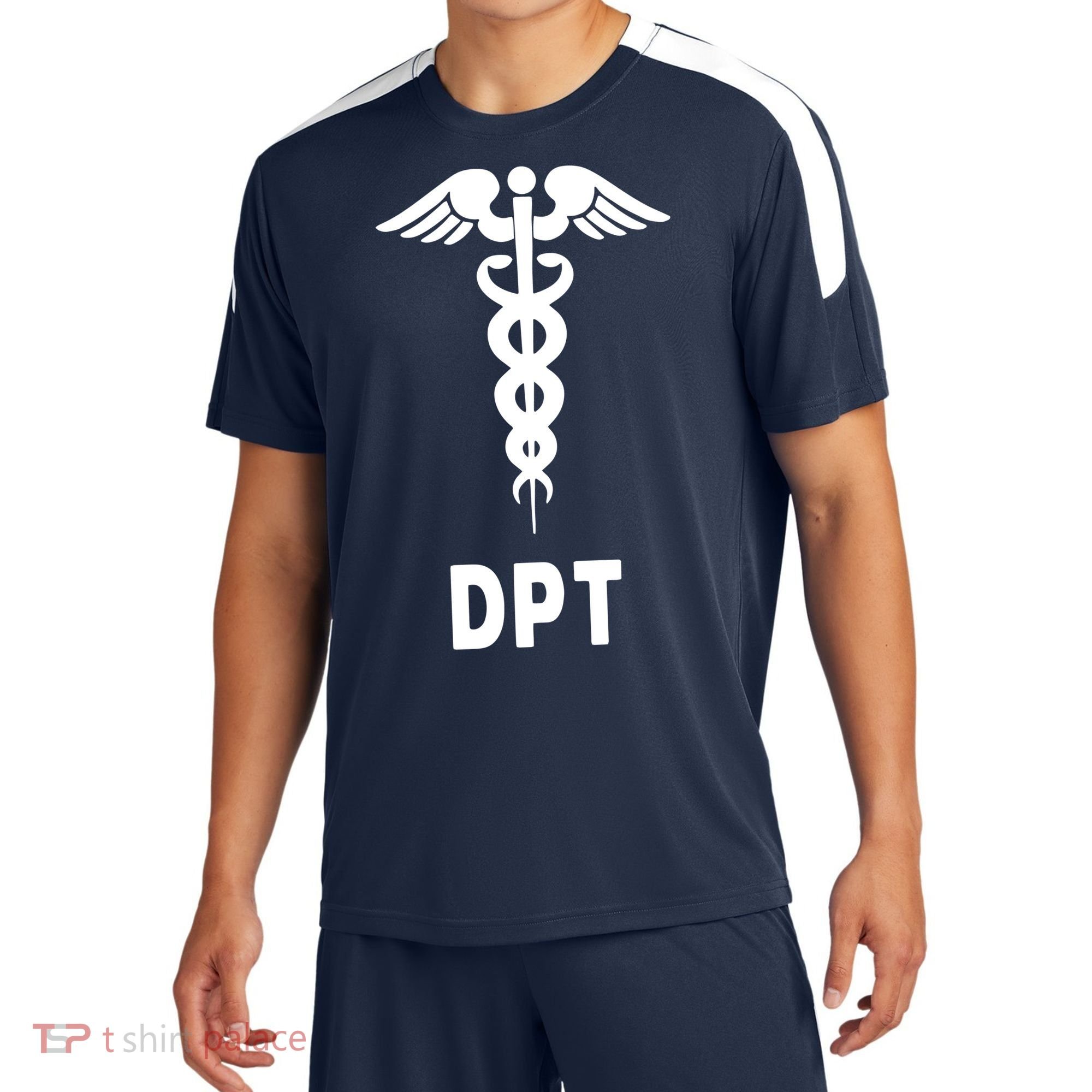 Doctor Of Physical Therapy DPT Caduceus Symbol Gifts Sport-Tek Competitor United Soccer Jersey