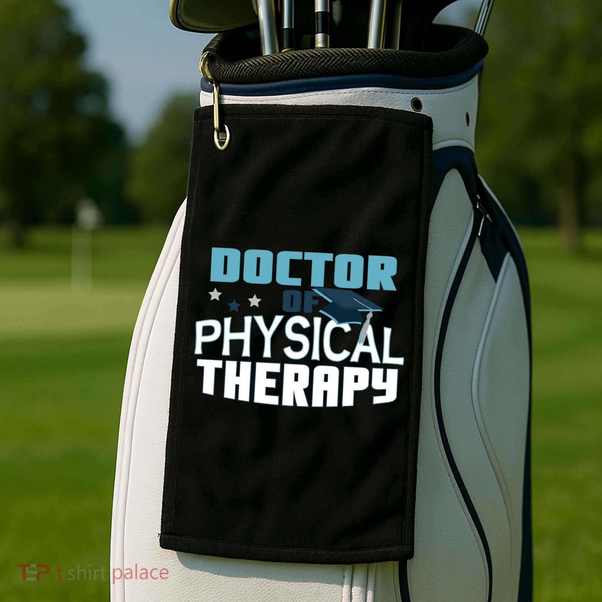 Doctor Of Physical Therapy Graduation Therapist Dpt Graduate Gift Golf Towel
