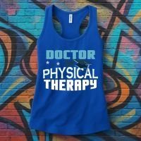 Doctor Of Physical Therapy Graduation Therapist Dpt Graduate Gift Women's Tank Top thumb 3