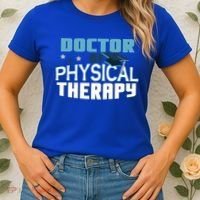 Doctor Of Physical Therapy Graduation Therapist Dpt Graduate Gift Women's T-Shirt thumb 2