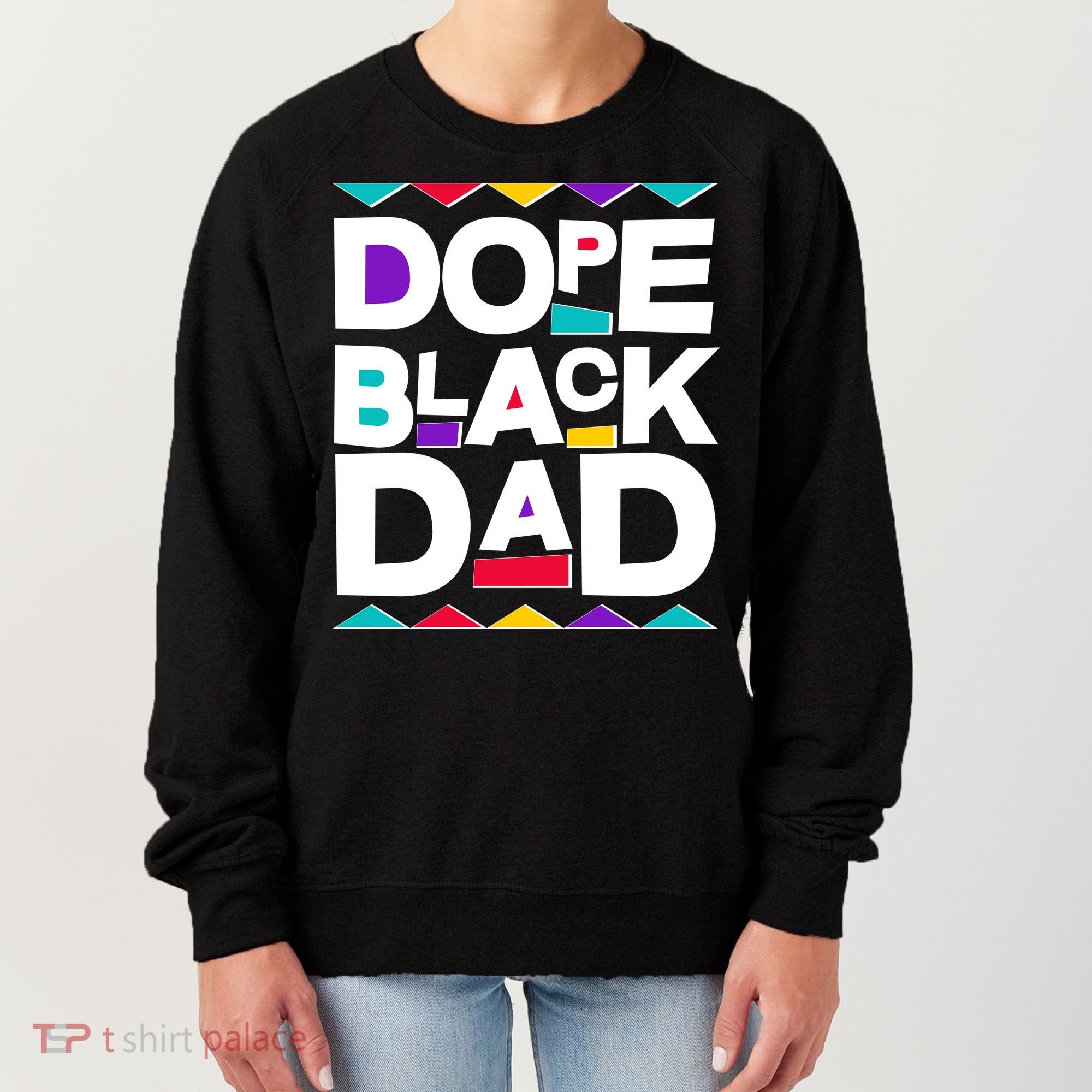 Dope Black Dad Women's Sweatshirt