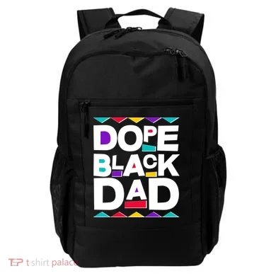 Dope Black Dad Backpack