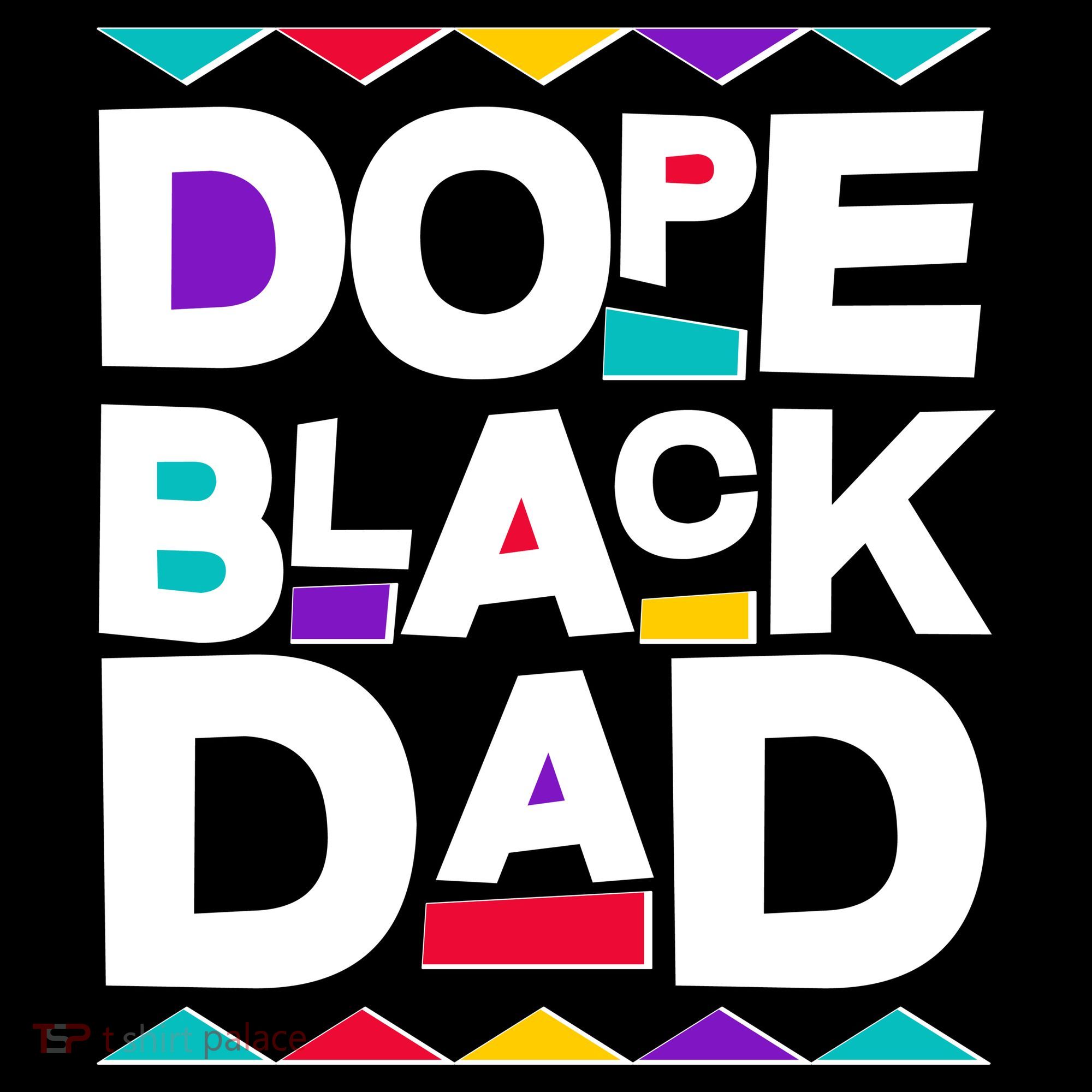 Dope Black Dad Backpack