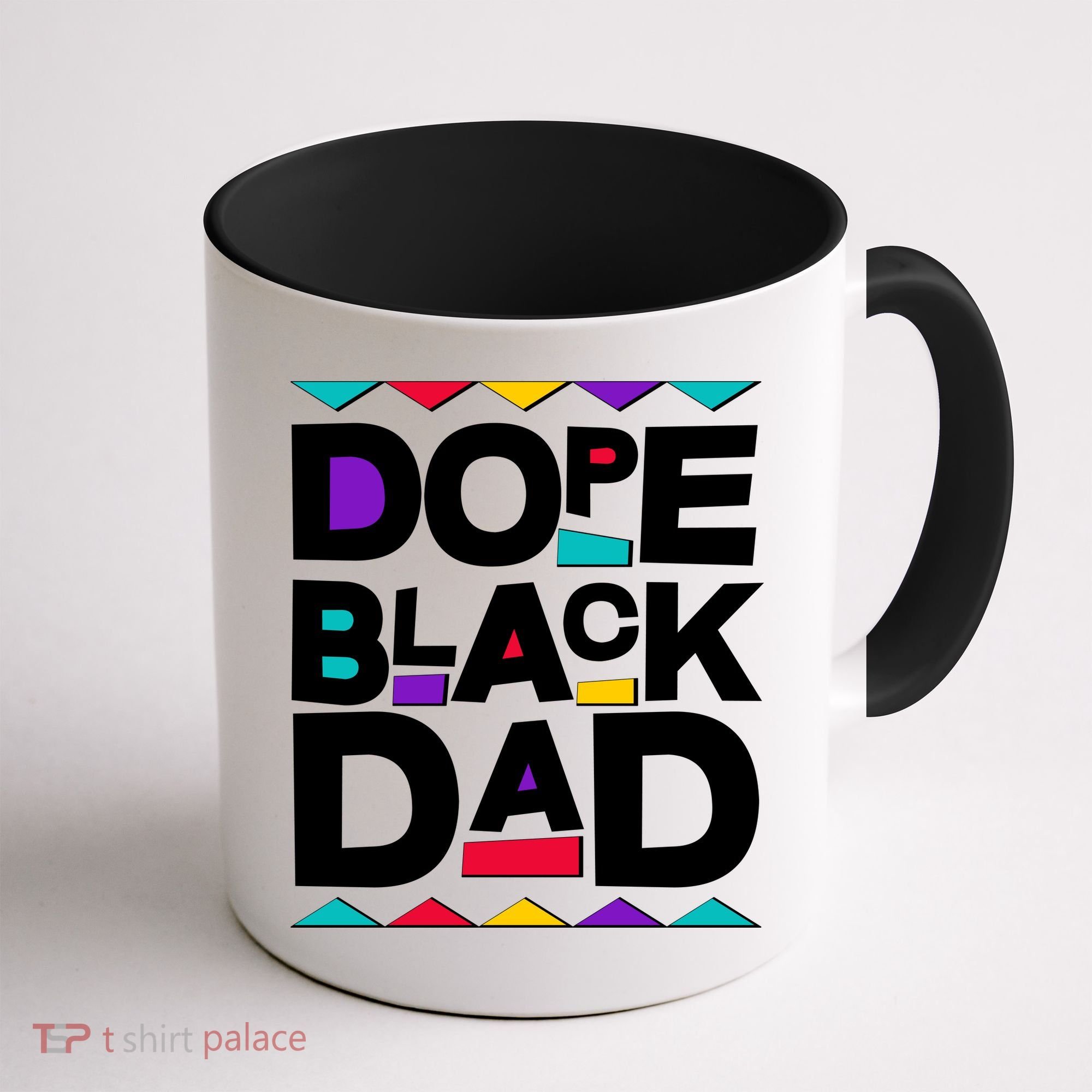 Dope Black Dad Coffee Mug