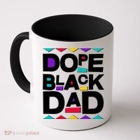 Dope Black Dad Coffee Mug thumb 0