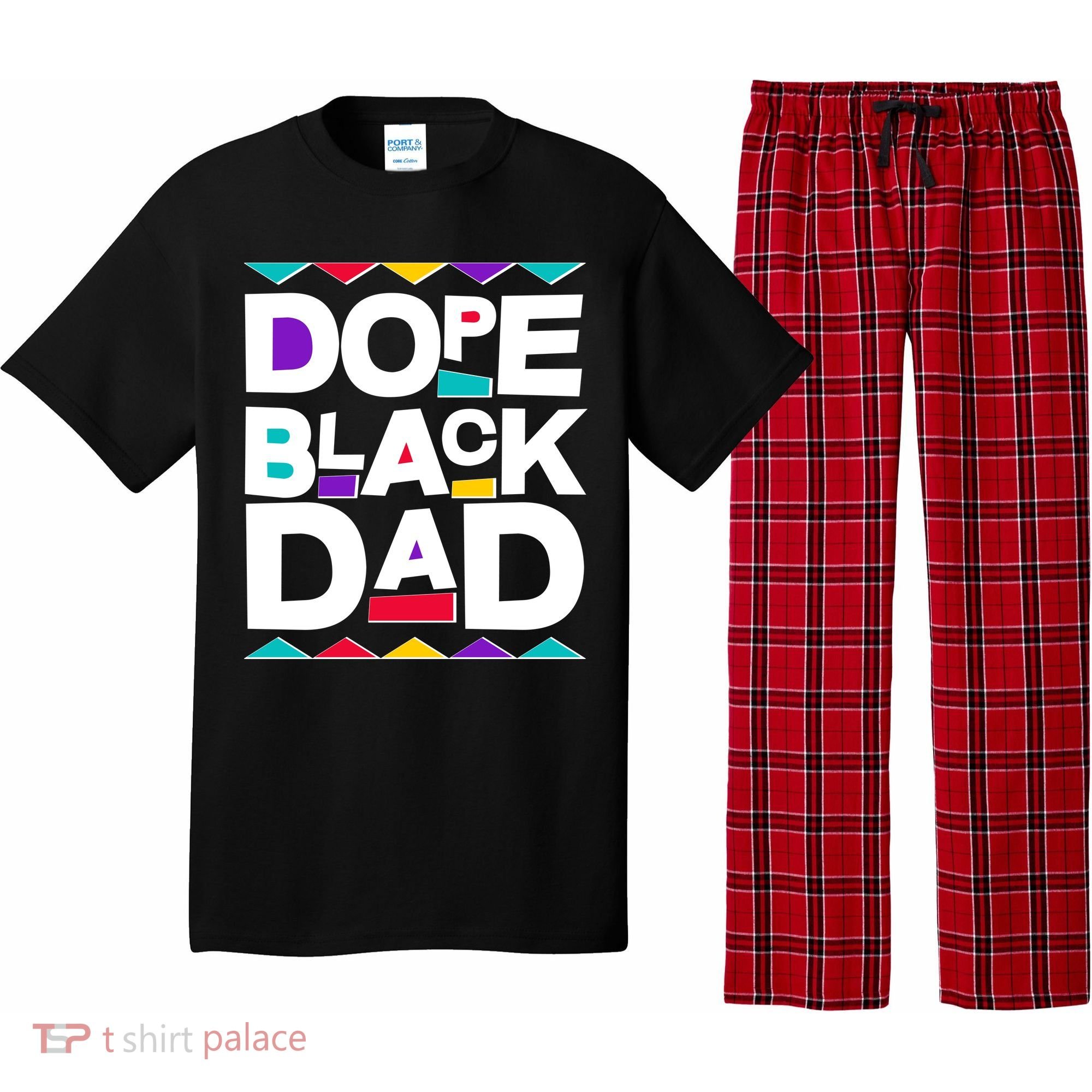 Dope Black Dad Pajama Set
