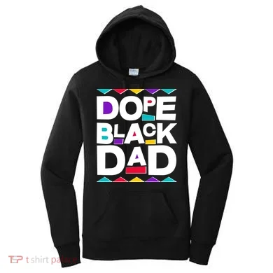 Dope Black Dad Women's Hoodie