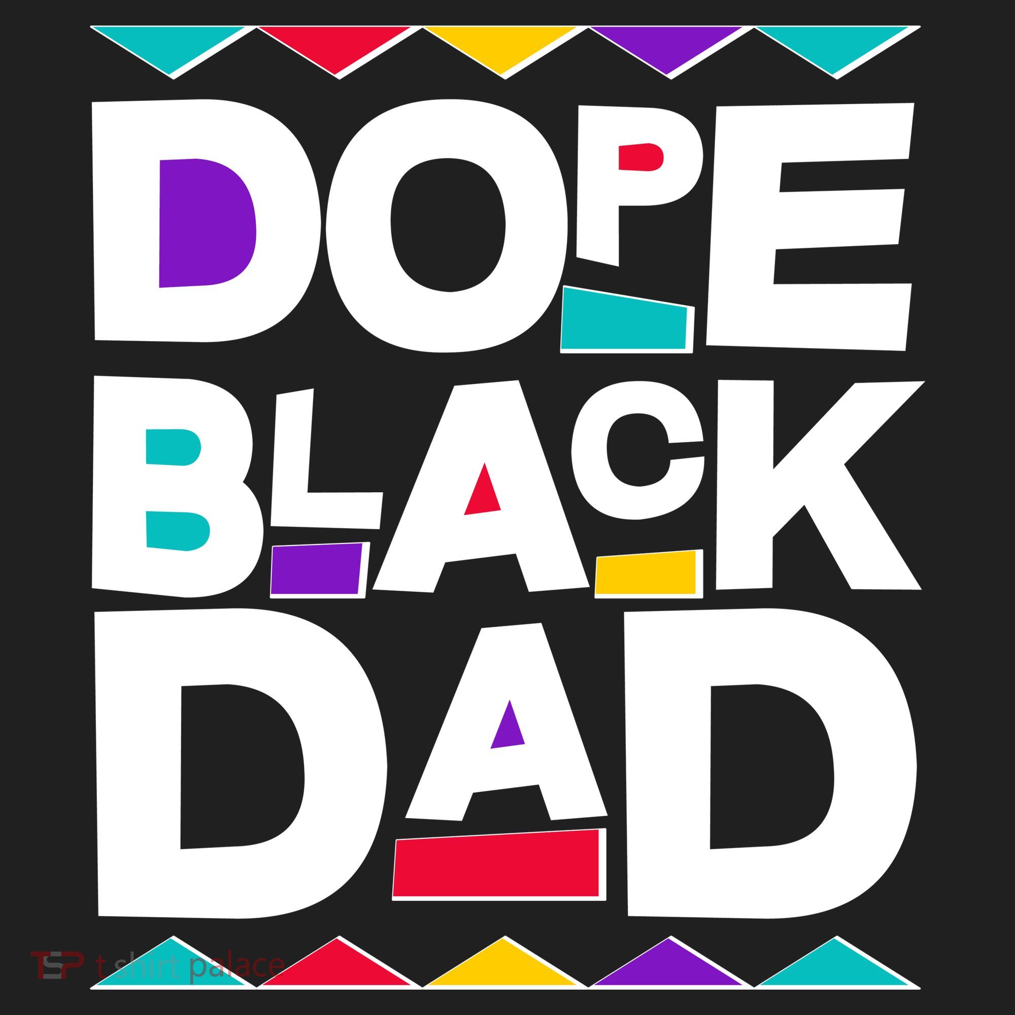 Dope Black Dad Tumbler