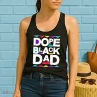 Dope Black Dad Women's Tank Top thumb 2