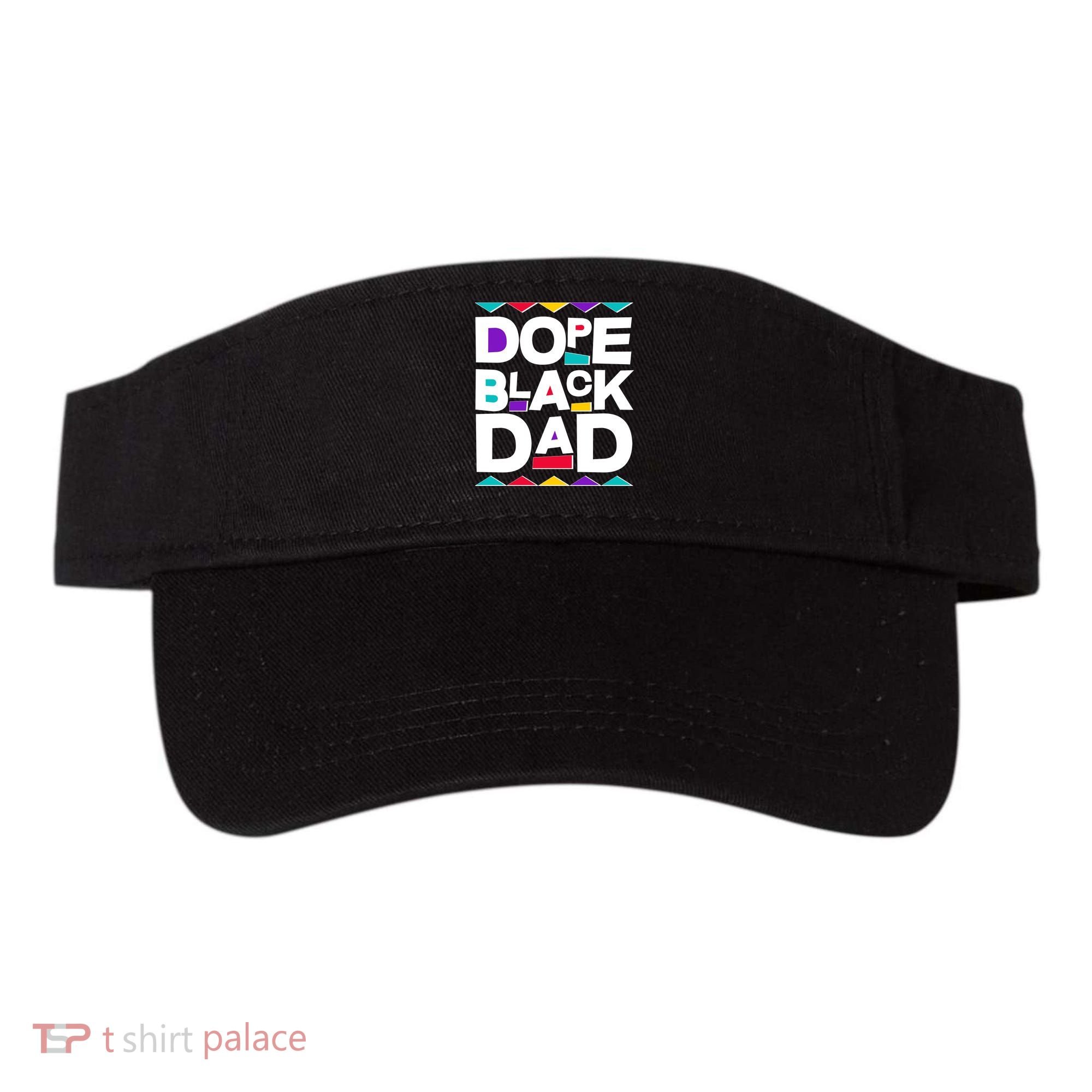 Dope Black Dad Visor
