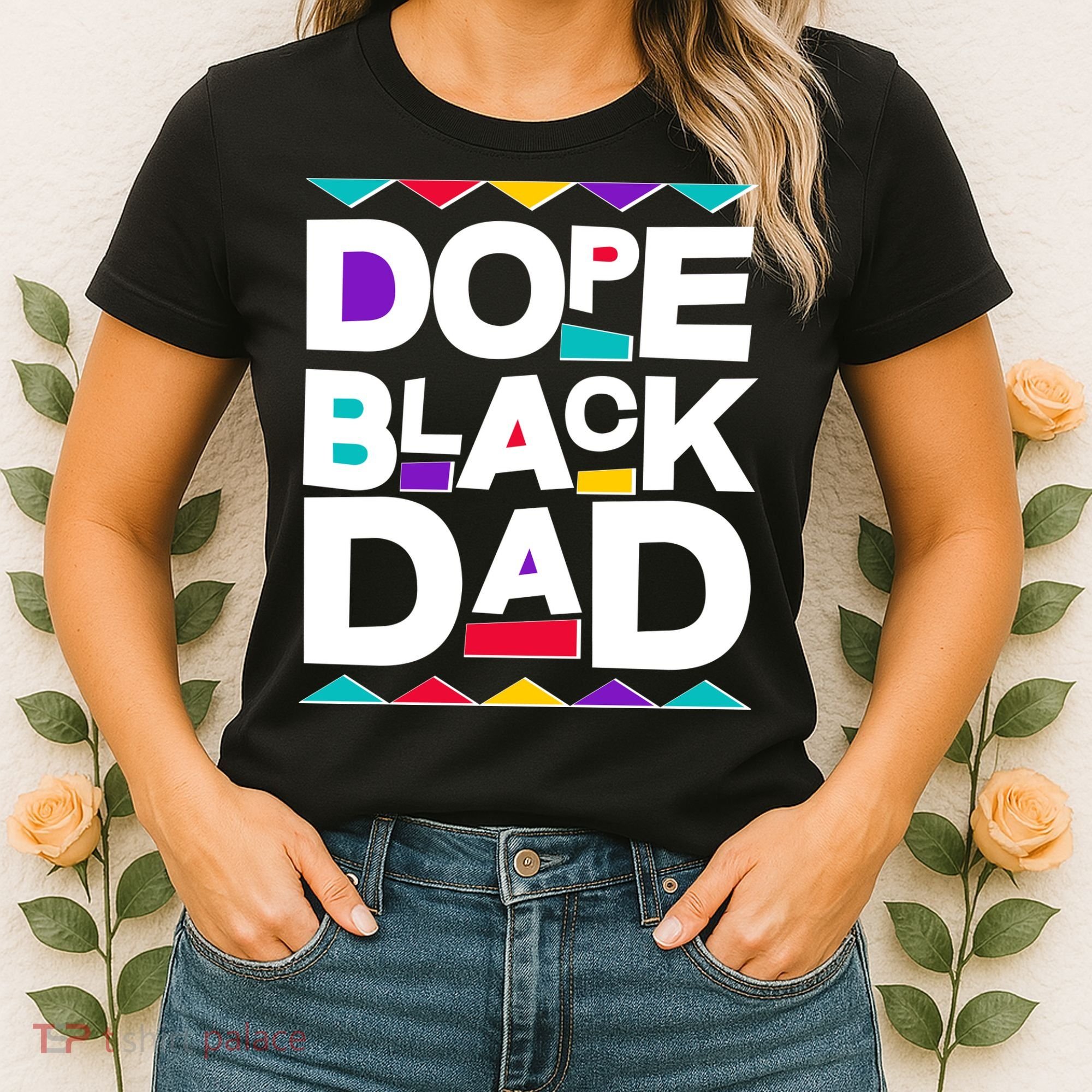 Dope Black Dad Women's T-Shirt