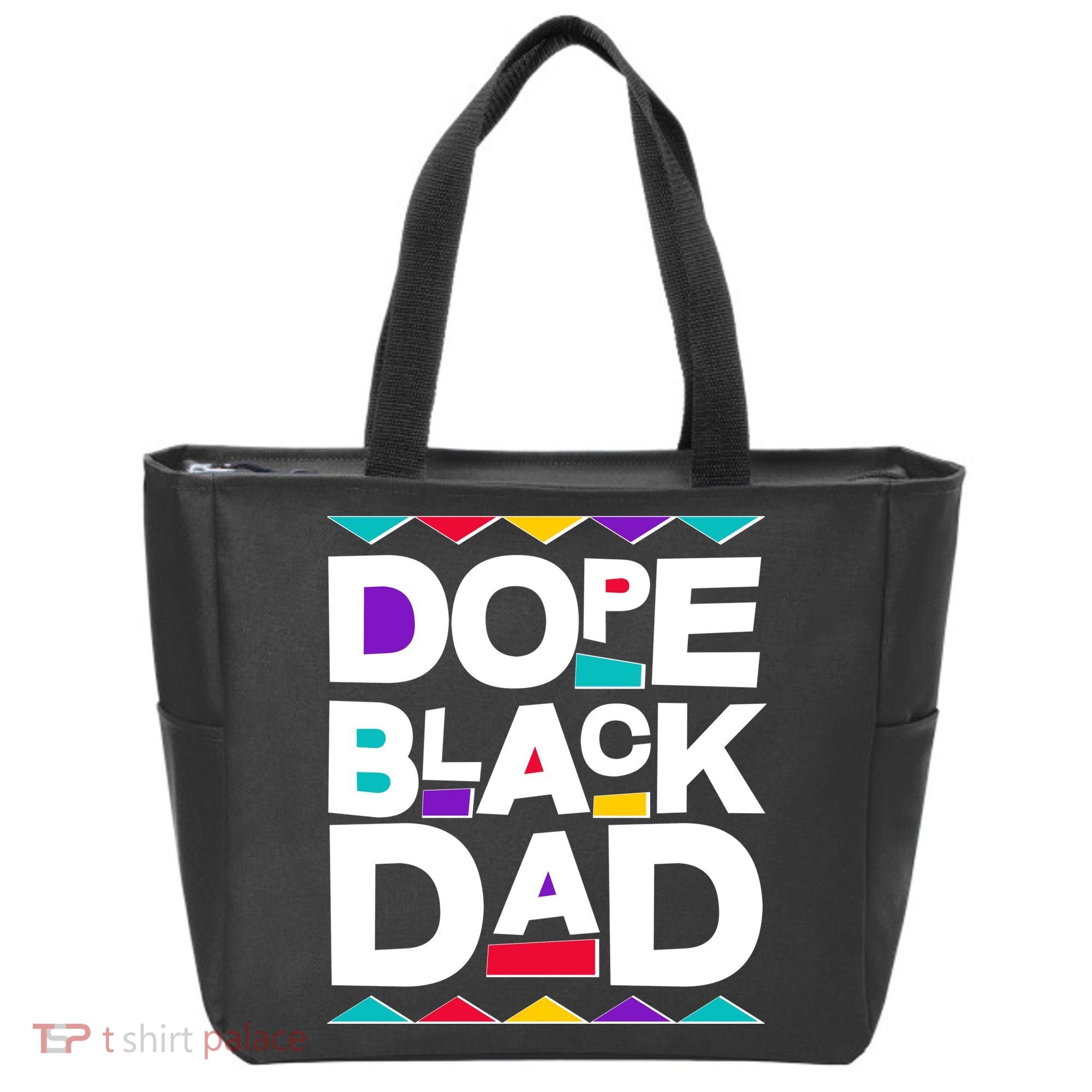 Dope Black Dad Tote Bag