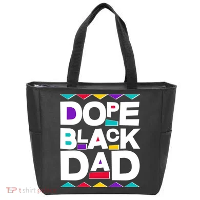 Dope Black Dad Tote Bag