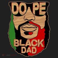 DOPE Black Dad Father's Day Women's Sweatshirt thumb 2