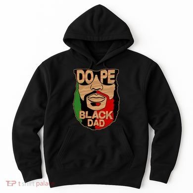 DOPE Black Dad Father's Day Hoodie