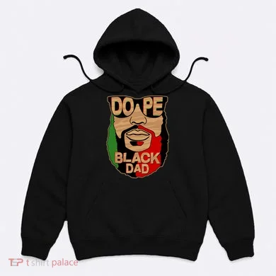 DOPE Black Dad Father's Day Hoodie