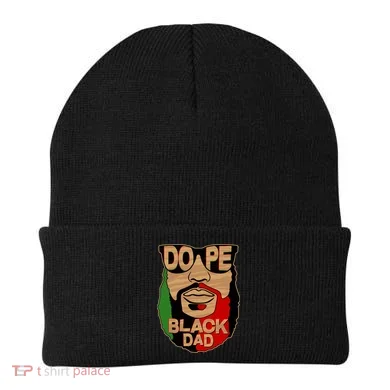 DOPE Black Dad Father's Day Beanie