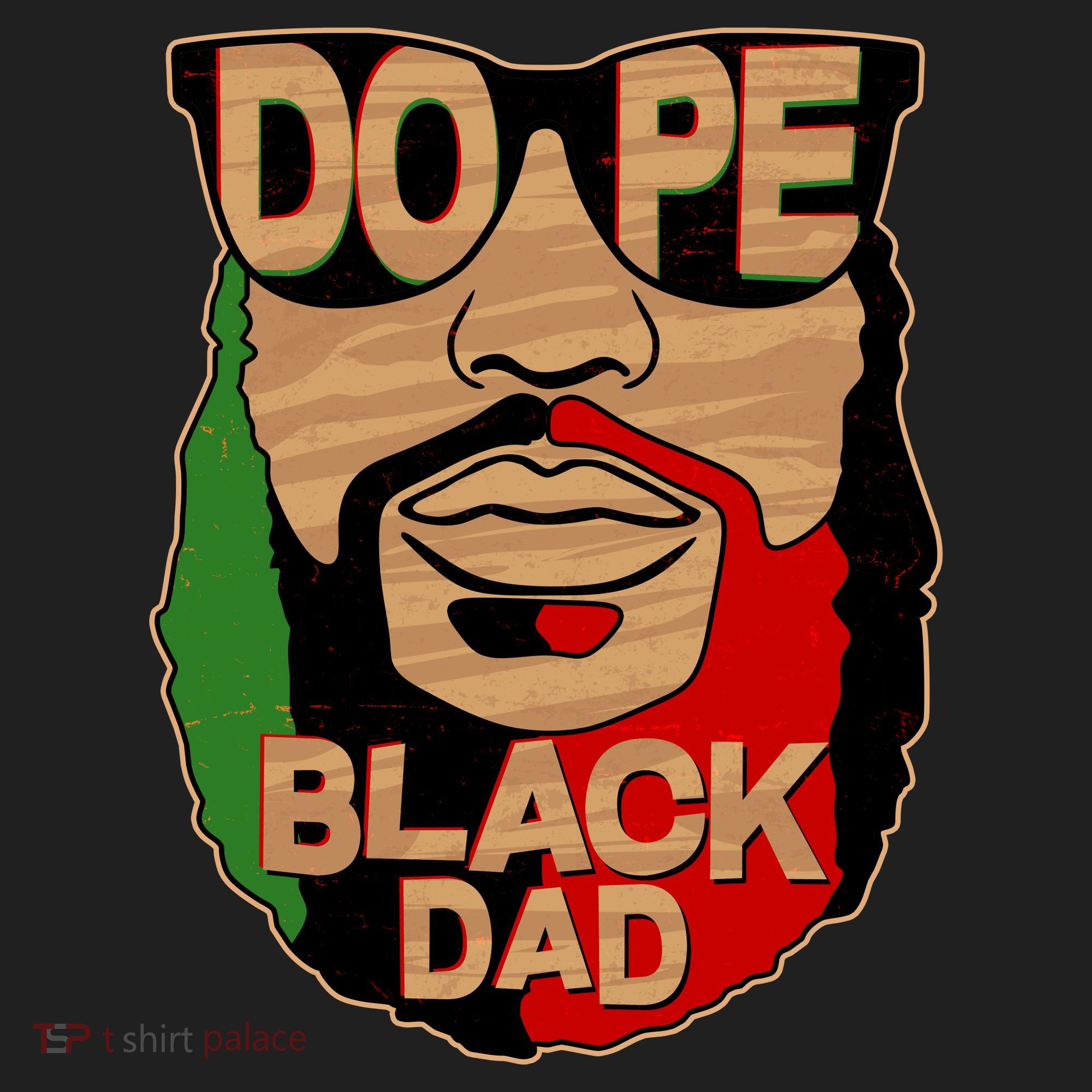 DOPE Black Dad Father's Day Tumbler