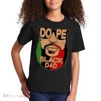 DOPE Black Dad Father's Day Kids T-Shirt thumb 2
