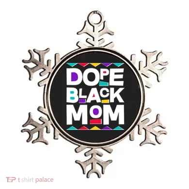 Dope Black Mom Ornament