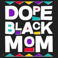 Dope Black Mom Golf Towel thumb 3
