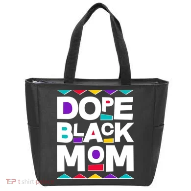 Dope Black Mom Tote Bag