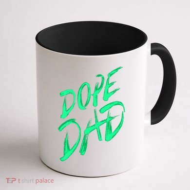 Dope Dad Coffee Mug back
