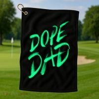 Dope Dad Golf Towel thumb 1