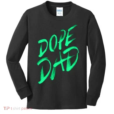Dope Dad Kids Long Sleeve Shirt