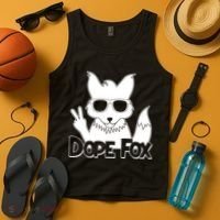 Dope Fox Tank Top thumb 4