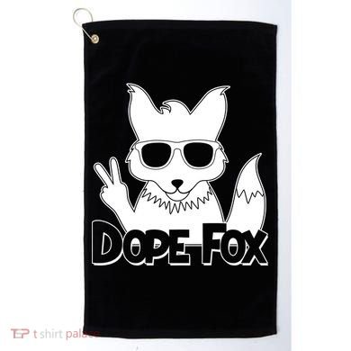 Dope Fox Golf Towel