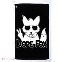 Dope Fox Golf Towel thumb 0