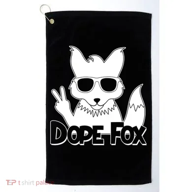 Dope Fox Golf Towel
