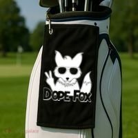 Dope Fox Golf Towel thumb 2