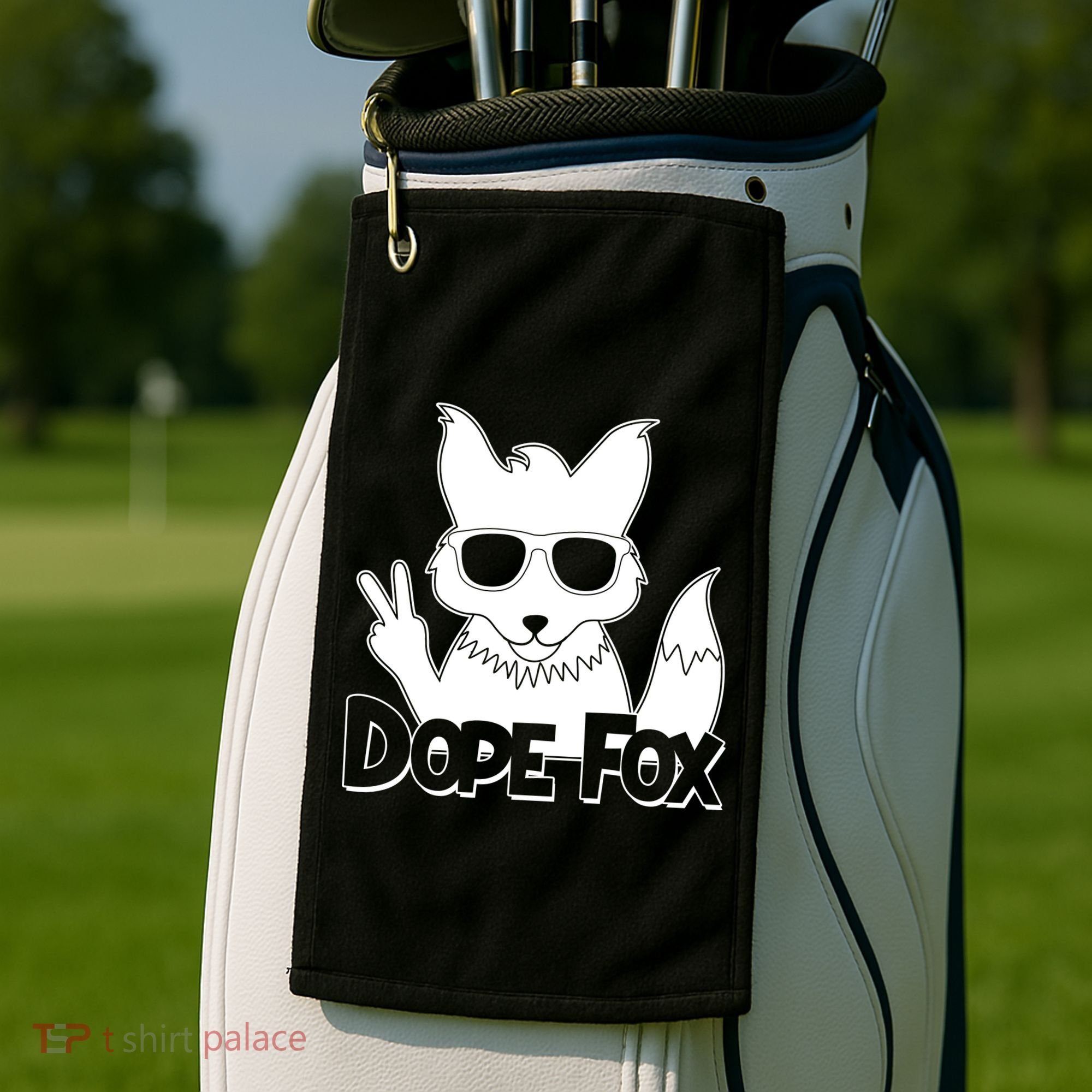 Dope Fox Golf Towel