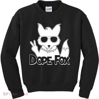Dope Fox Kids Sweatshirt