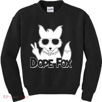 Dope Fox Kids Sweatshirt thumb 0
